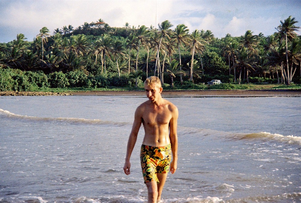 Dean Paulsen at Talofofo Bay, Guam.