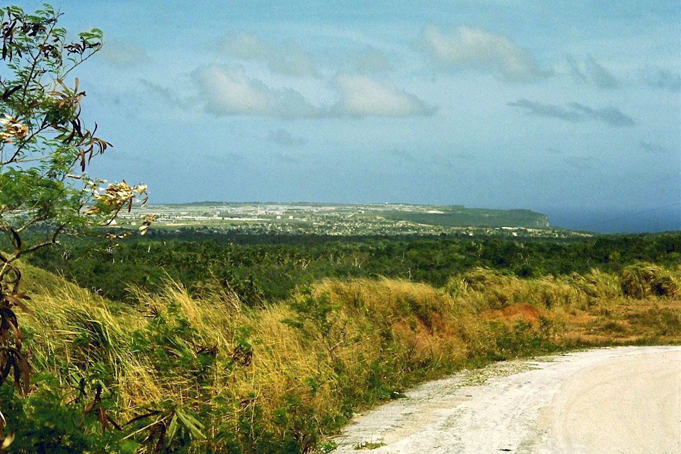 Looking north toward Andersen AFB and Pati Point