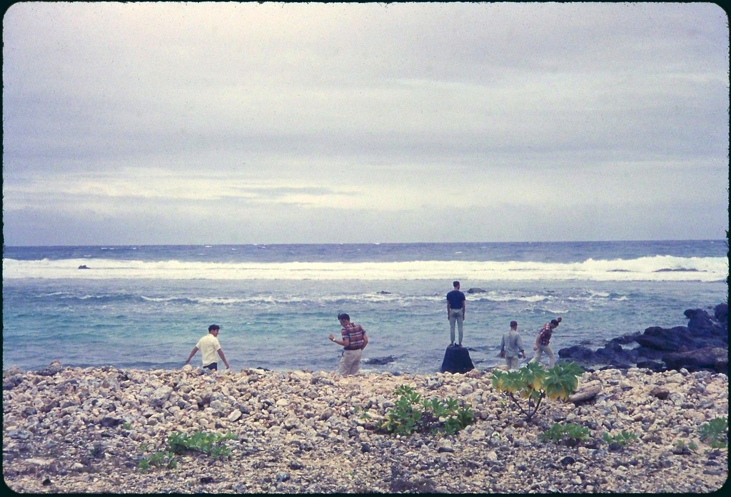 Beach on northeast side of Guam.